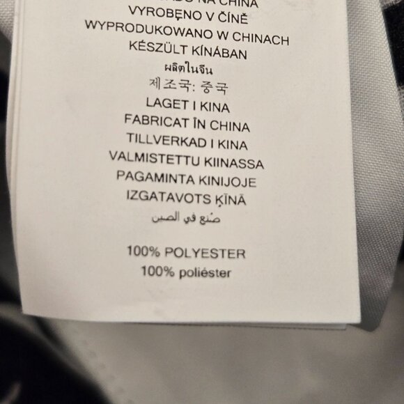 Michael Kors Plus Size Floral Belted Pants 22W Black white Relaxed Fit Flowy NWT - Picture 12 of 13